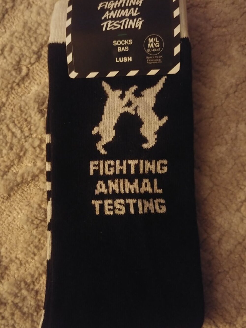 BRAND NEW Lush socks size M/L
